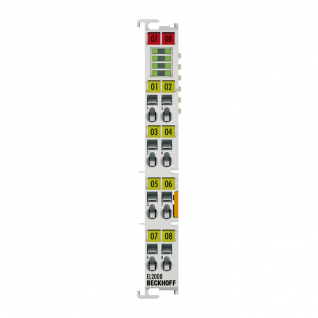 Beckhoff EL2008 EtherCAT Terminal, 8-Channel Digital Output, 24 V DC, 0.5 A