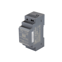 Mean Well HDR-30-24 Industrial DIN Rail Power Supply, 24 V DC, 1.5 A, 30 W