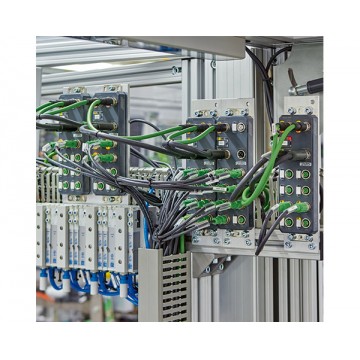 Phoenix Contact VS-OE-OE-94C-100,0 Ethernet CAT5 Data Cable, By the Meter, Shielded, PUR, Water Blue